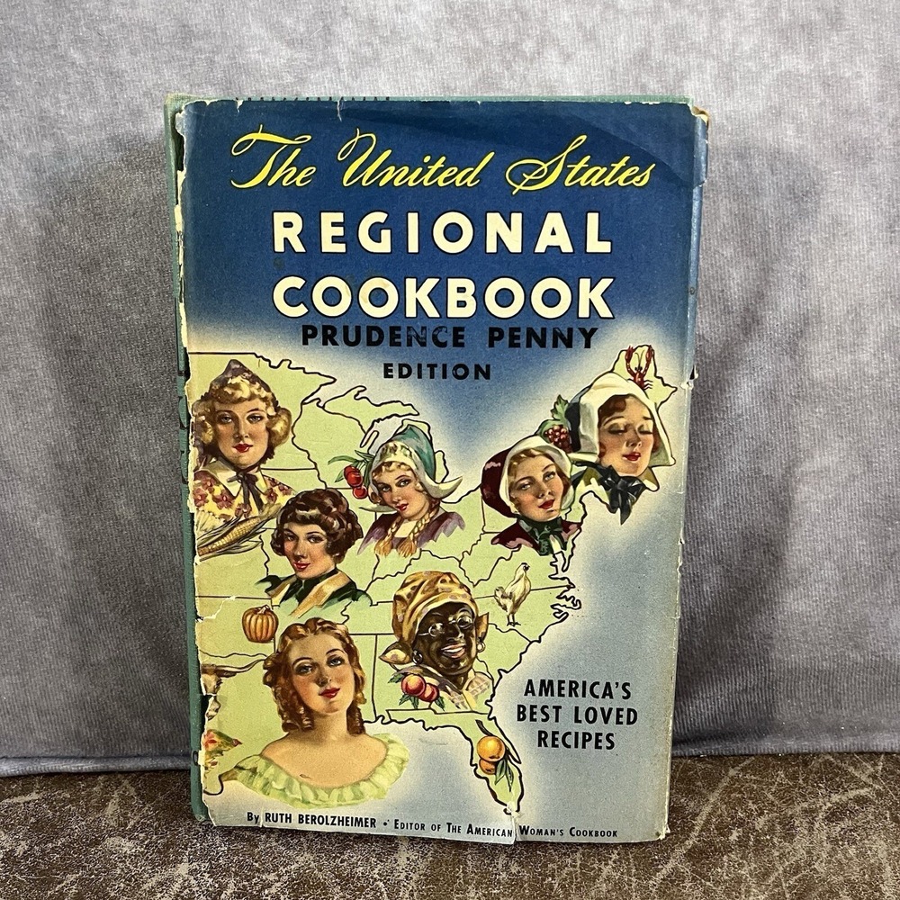 Prudence Penny Binding Of The American Woman's Cookbook Regional Cookbook 1953